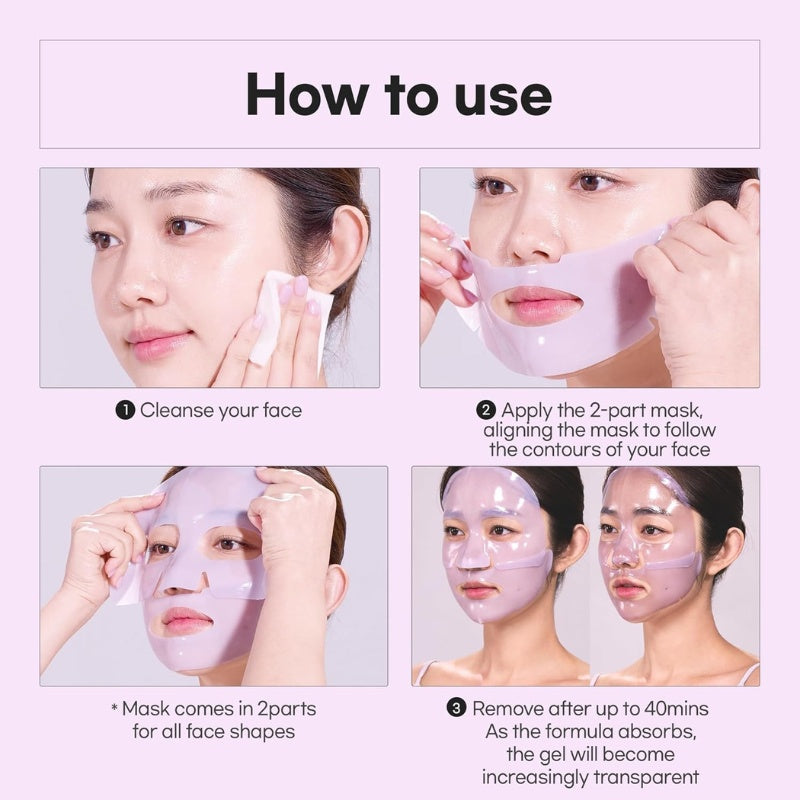 Collagen Hydrogel Mask-LUVUM-HBYTALA