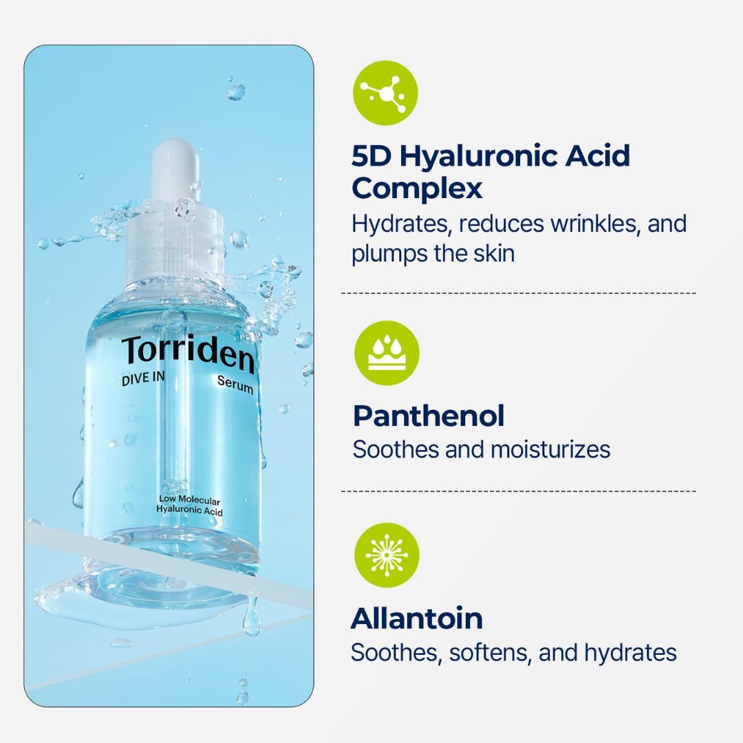 DIVE-IN Low-Molecular Hyaluronic Acid Serum-TORRIDEN-HBYTALA