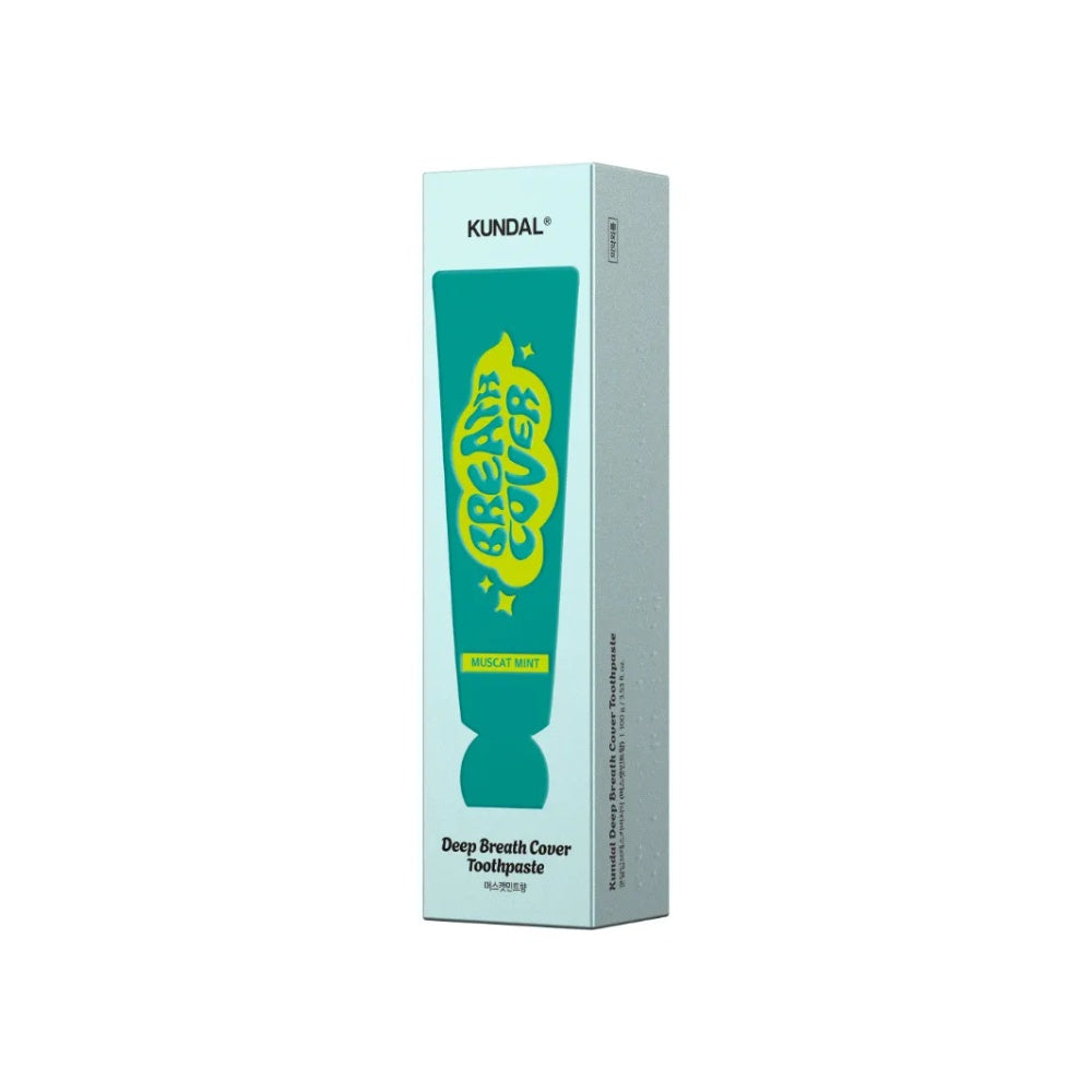 Deep Breath Cover Toothpaste Muscat Mint 100G-KUNDAL-HBYTALA