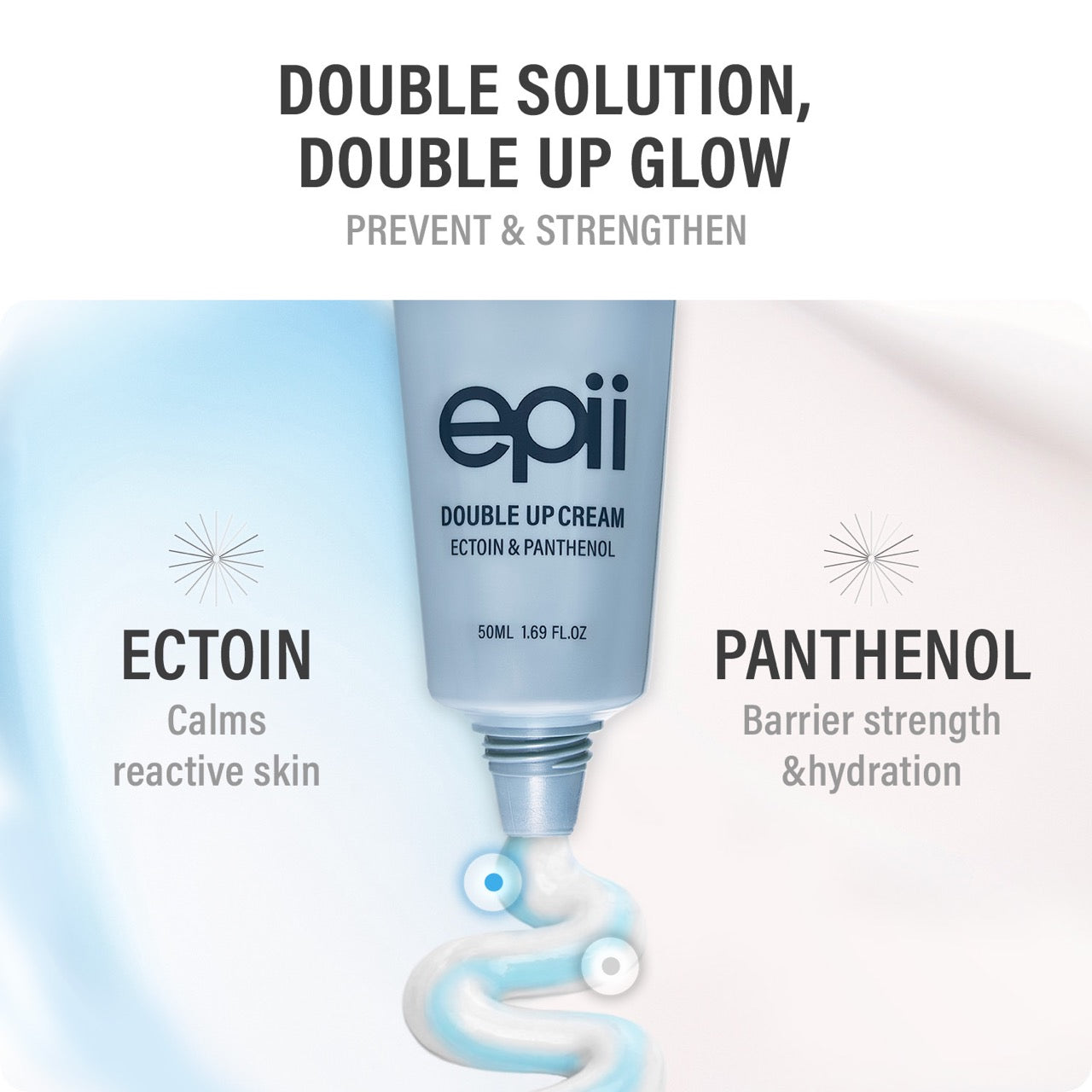 Double Up Cream ECTOIN & PANTHENOL-EPII-HBYTALA