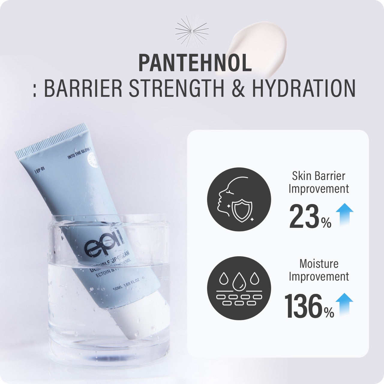 Double Up Cream ECTOIN & PANTHENOL-EPII-HBYTALA