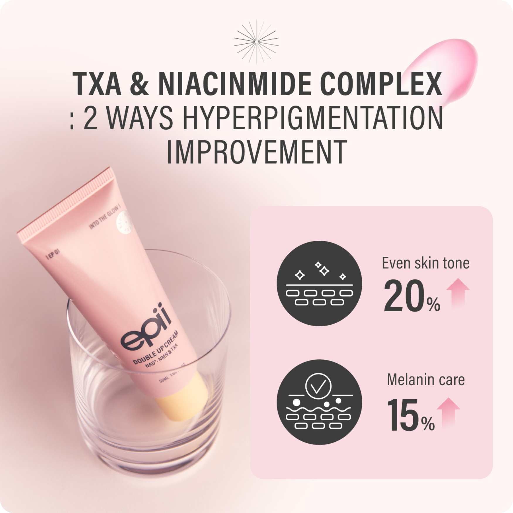 Double Up Cream NAD+NMN & TXA-EPII-HBYTALA