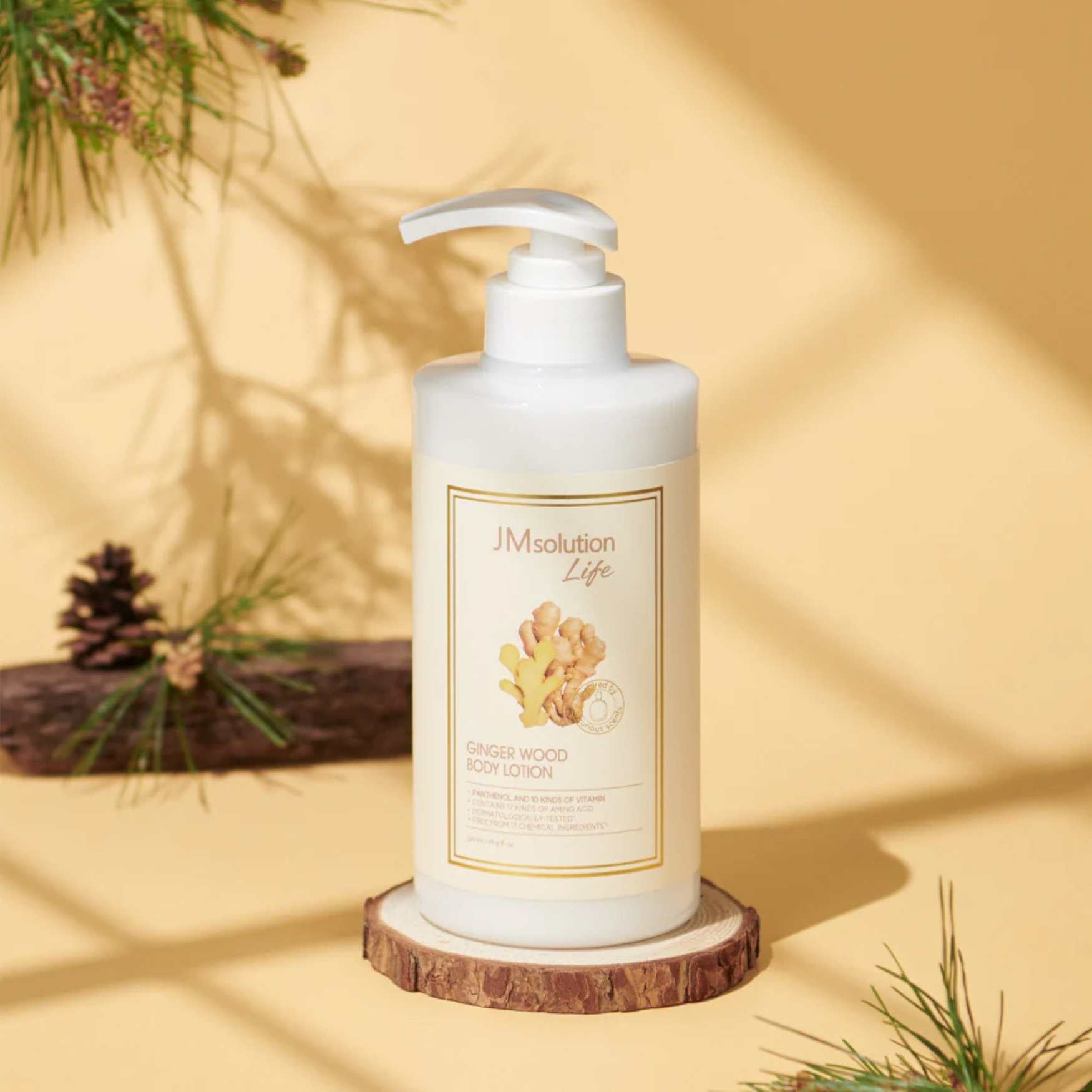 GINGER WOOD BODY LOTION 500 ML-JMSOLUTION-HBYTALA