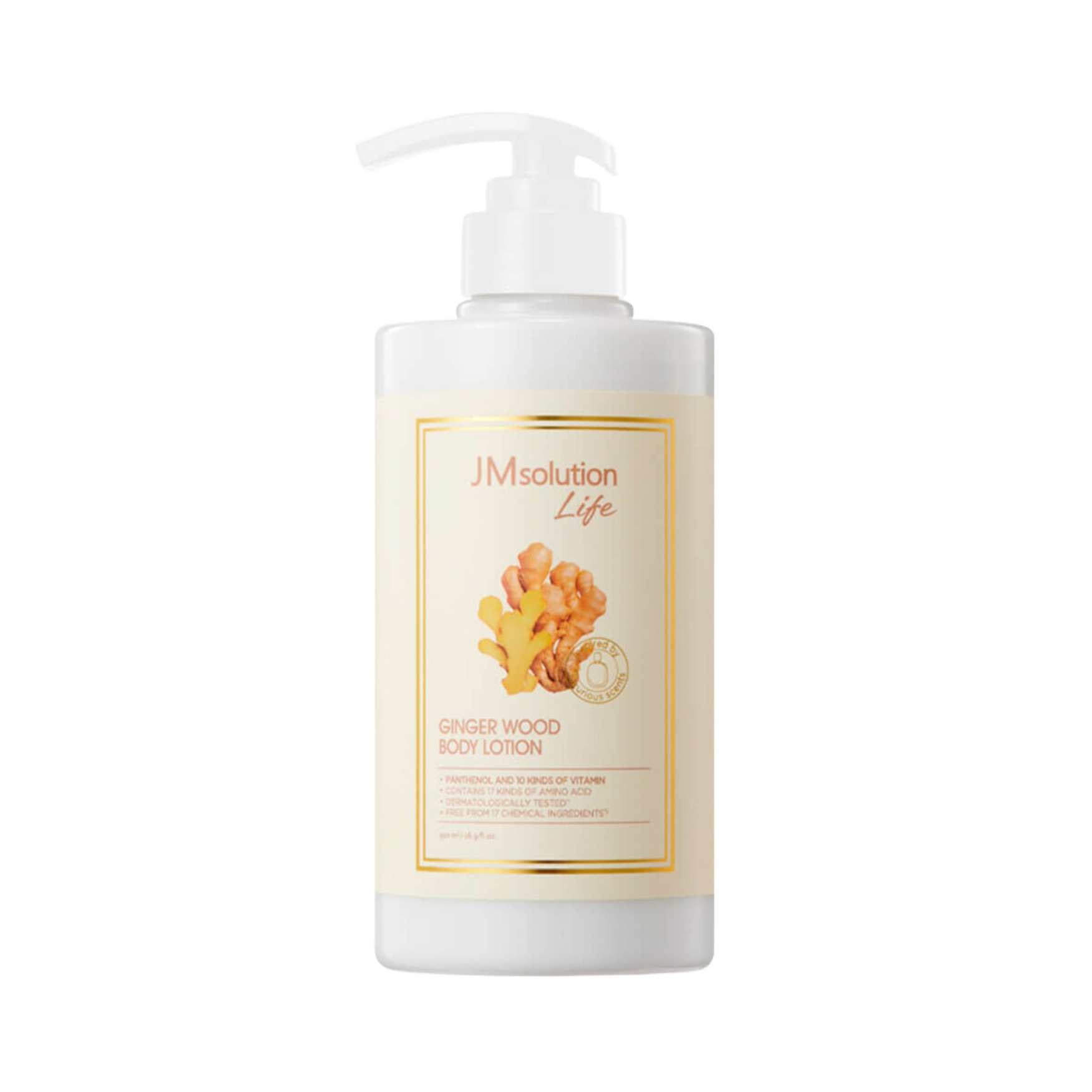 GINGER WOOD BODY LOTION 500 ML-JMSOLUTION-HBYTALA