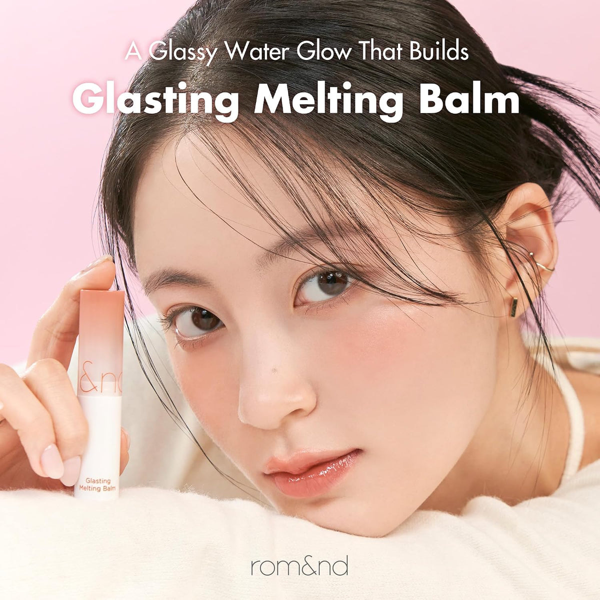 GLASTING MELTING BALM (8 SHADES)-ROM&ND-HBYTALA
