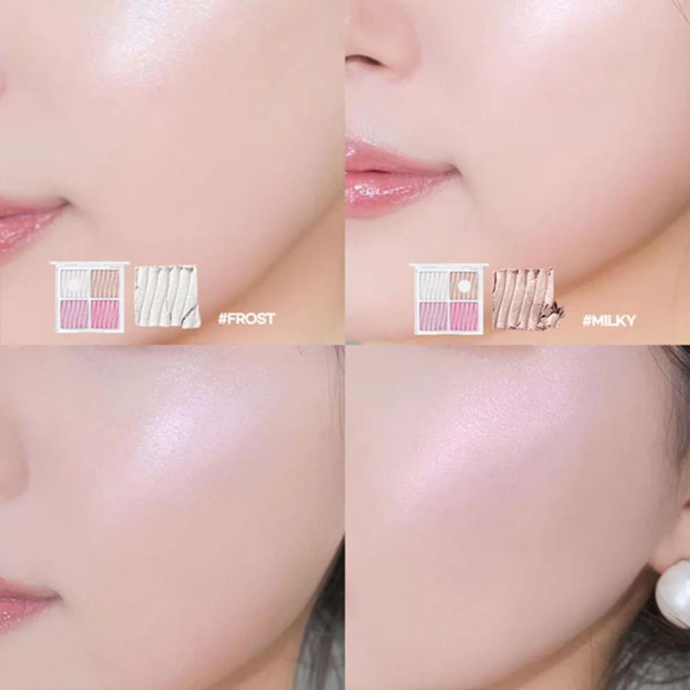 Glow Contouring Highlighter Palette-WAKEMAKE-HBYTALA