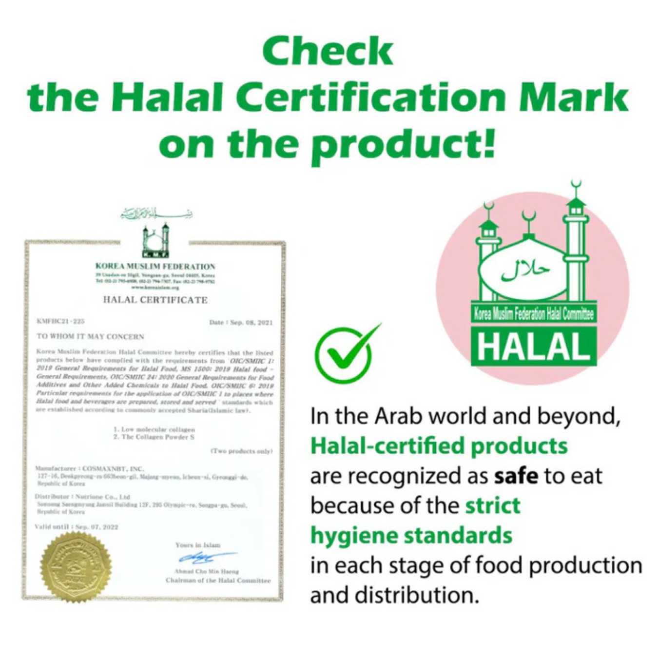 Glow From Within – 3 Months of Halal Collagen Powder S Plus-BB LAB-HBYTALA