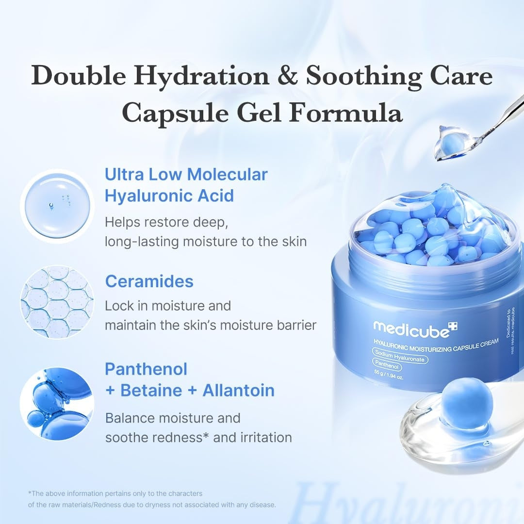 Hyaluronic Moisturizing Capsule Cream-MEDICUBE-HBYTALA