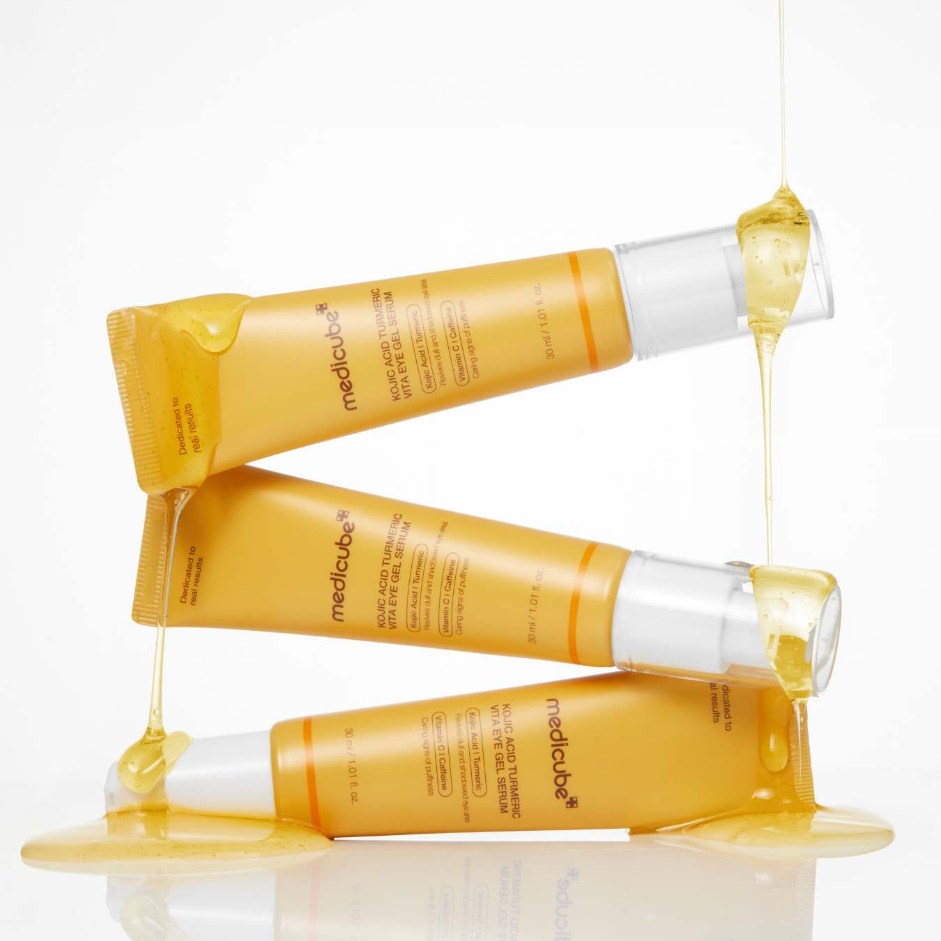 KOJIC ACID TURMERIC VITA EYE GEL SERUM 30ml-MEDICUBE-HBYTALA