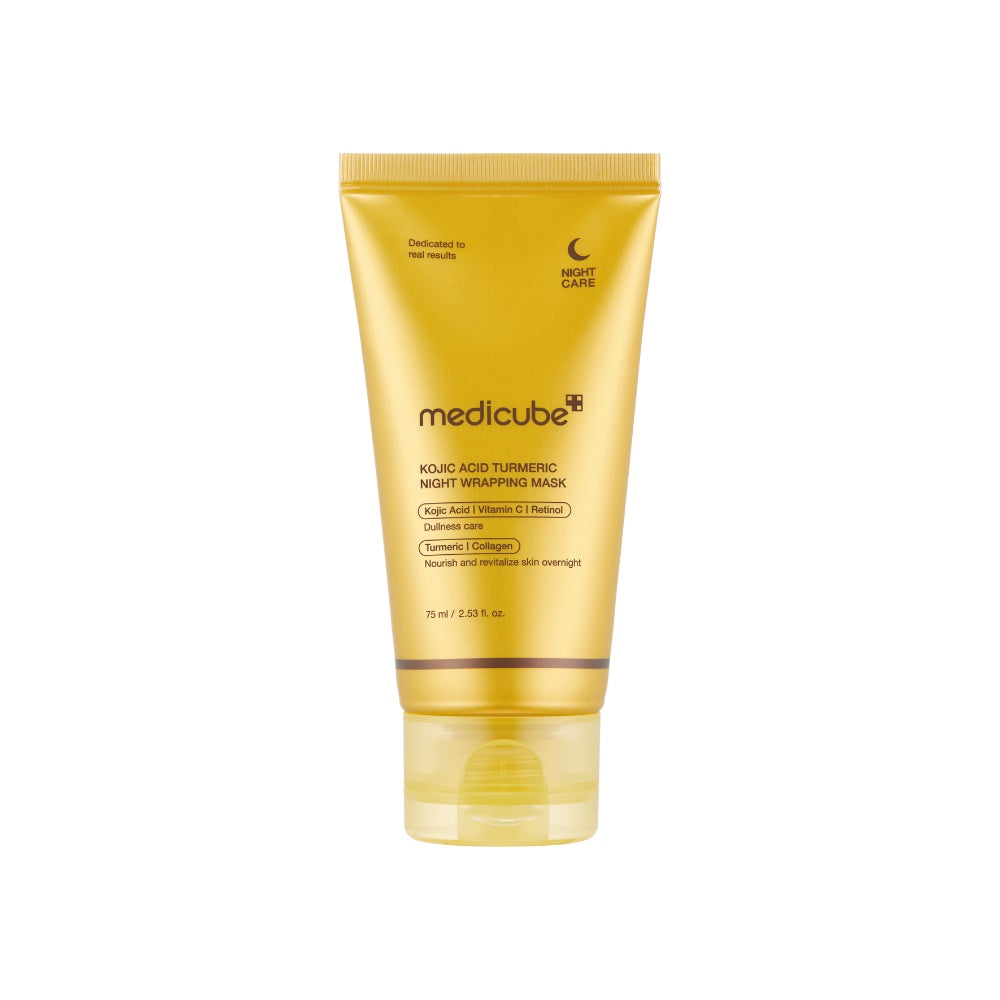 Kojic Acid Turmeric Night Wrapping Mask 75 ML-MEDICUBE-HBYTALA