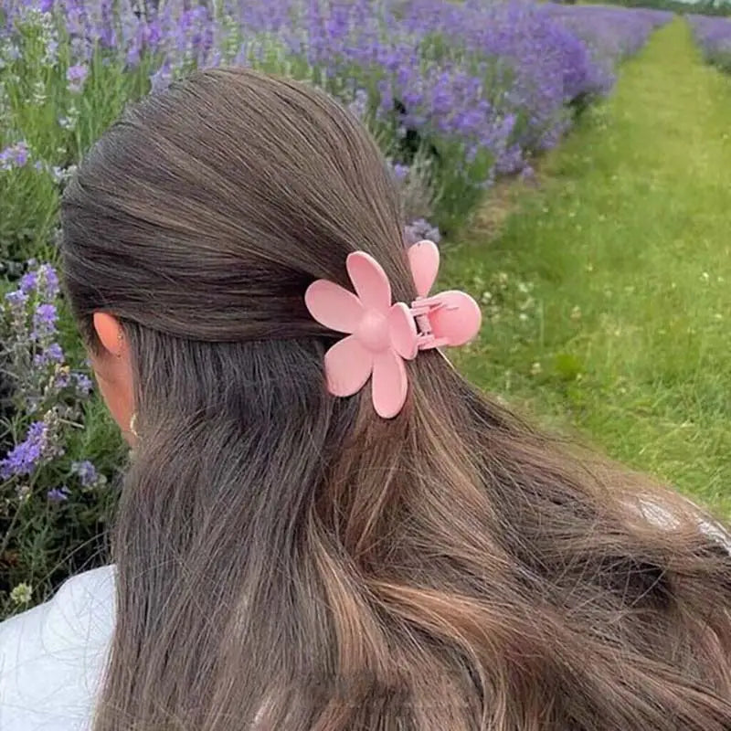 Korean Acrylic Daisy Hair Clip-HBYTALA-HBYTALA