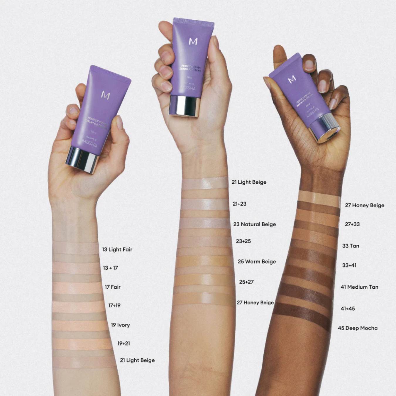 M Perfect Cover Serum BB Cream-MISSHA-HBYTALA