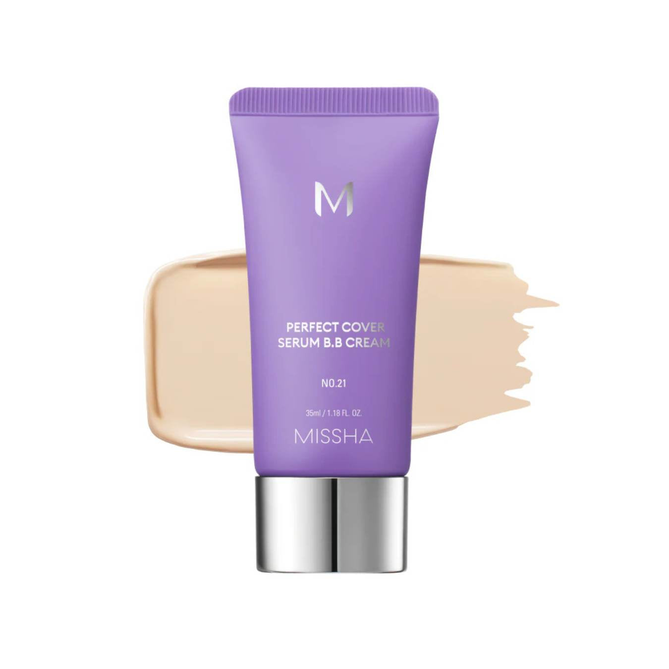 M Perfect Cover Serum BB Cream-MISSHA-HBYTALA
