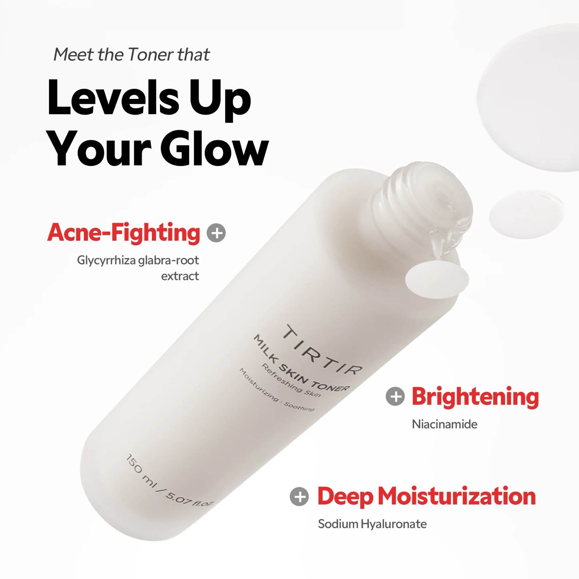 MIlk Skin Toner 150 ML-TIRTIR-HBYTALA