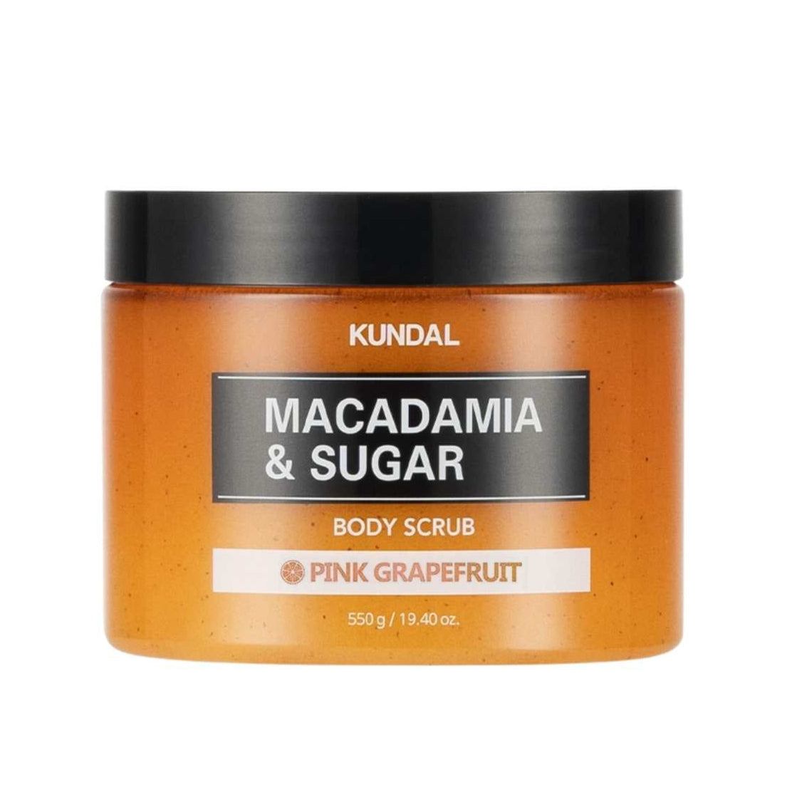 Macadamia & Sugar Body Scrub 550g – 3 SCENTS-KUNDAL-HBYTALA