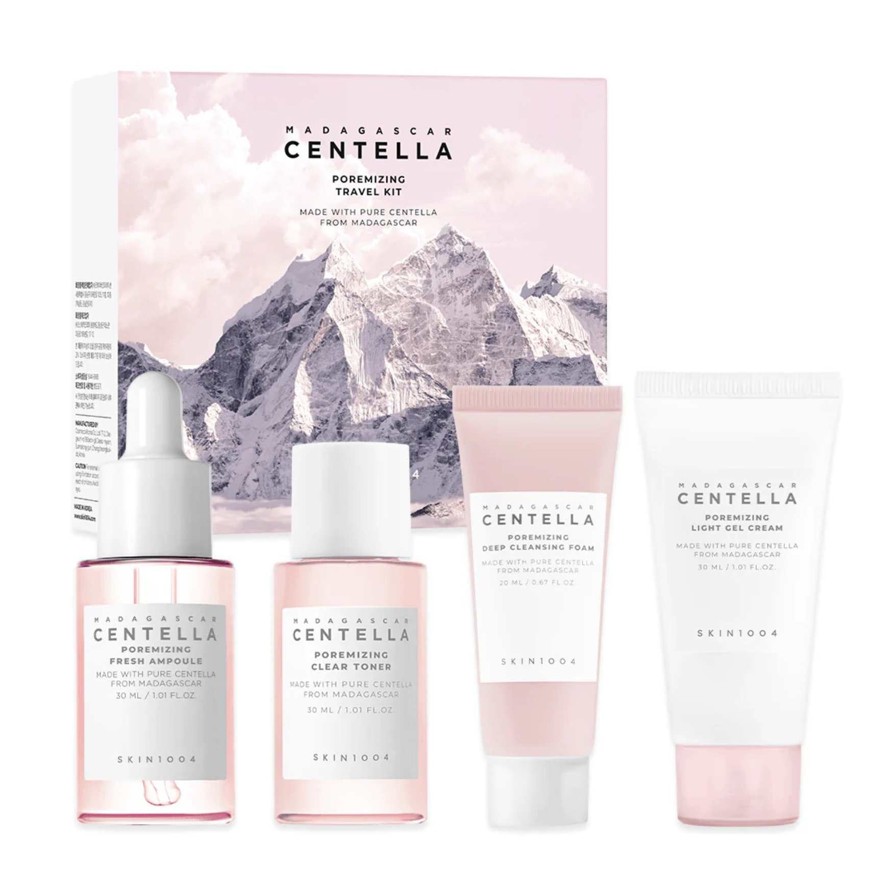 Madagascar Centella Poremizing Travel Kit-SKIN1004-HBYTALA