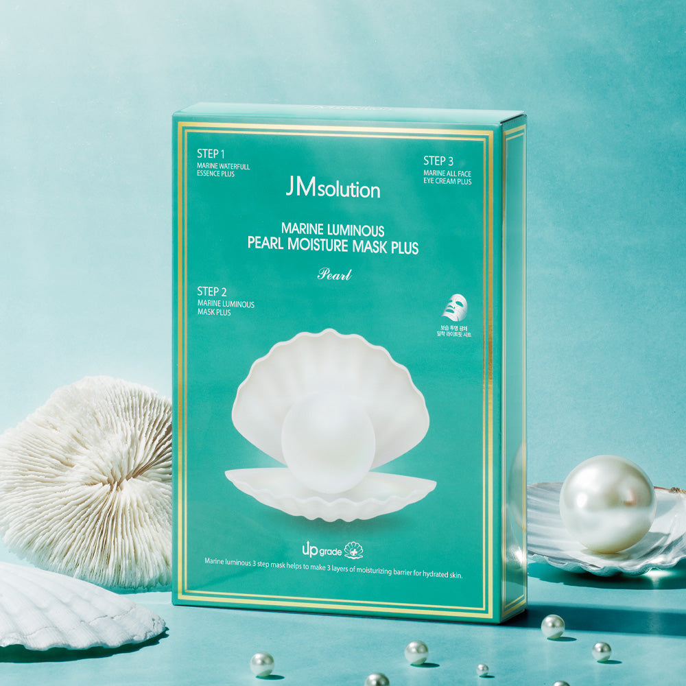 Marine Luminous Pearl Moisture Mask Set Plus-JMsolution-HBYTALA