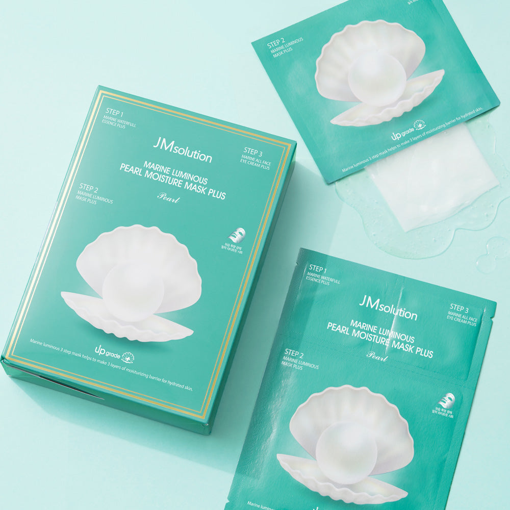 Marine Luminous Pearl Moisture Mask Set Plus-JMsolution-HBYTALA