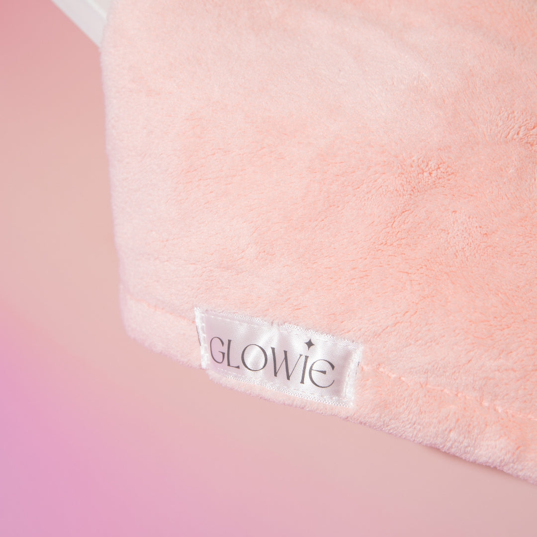 Microfiber hair towel - Pink-GLOWIE-HBYTALA