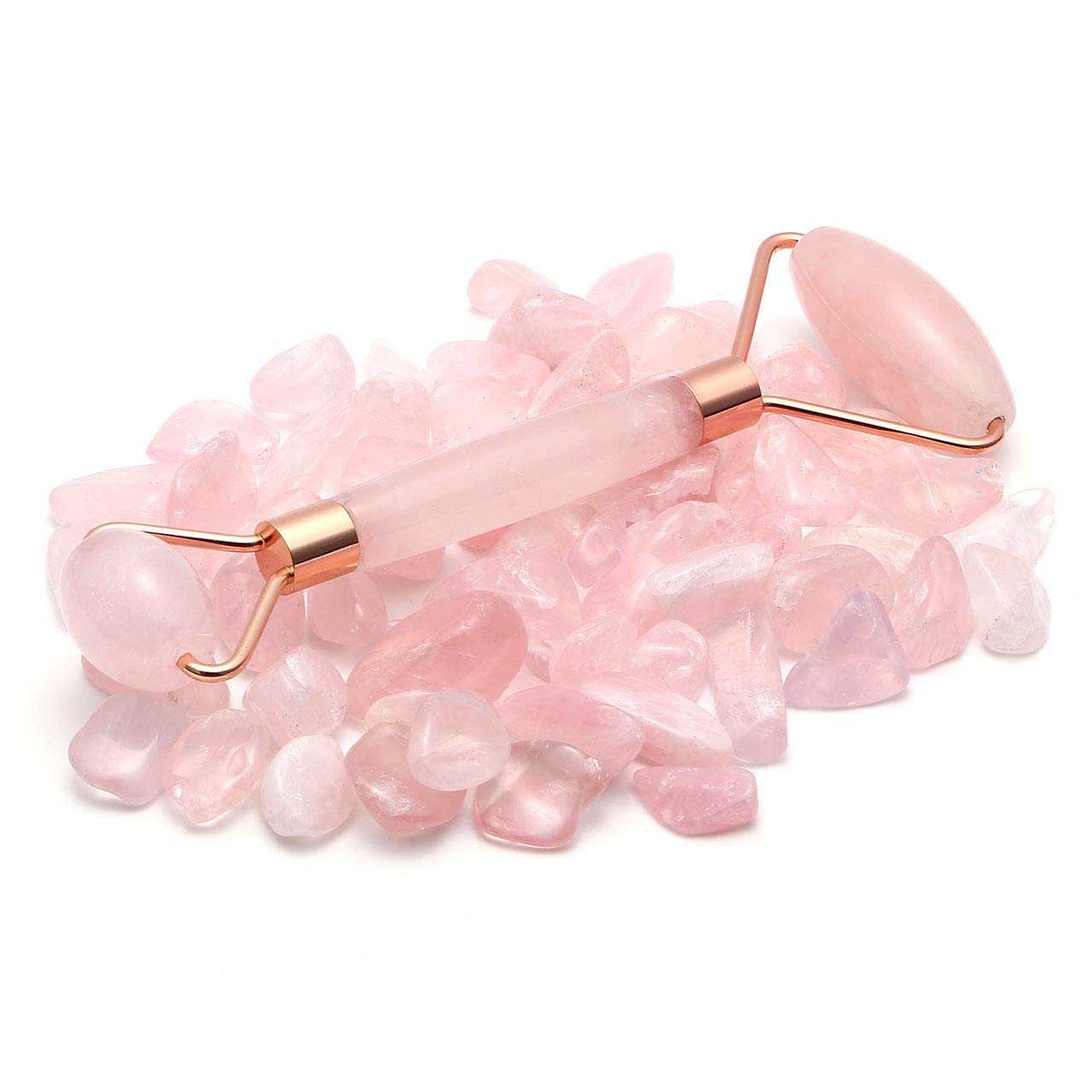 MoValues Single Rose Quartz Roller-MOVALUES-HBYTALA