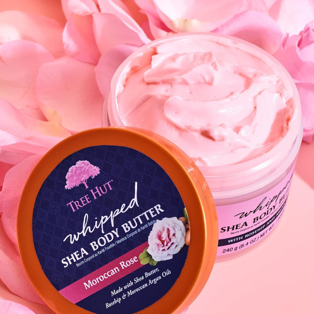 Moroccan Rose Whipped Shea Body Butter-TREE HUT-HBYTALA