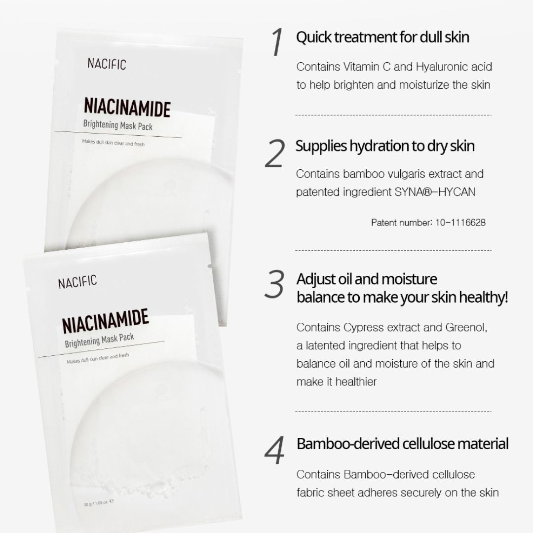 Niacin Brightening Mask-NACIFIC-HBYTALA