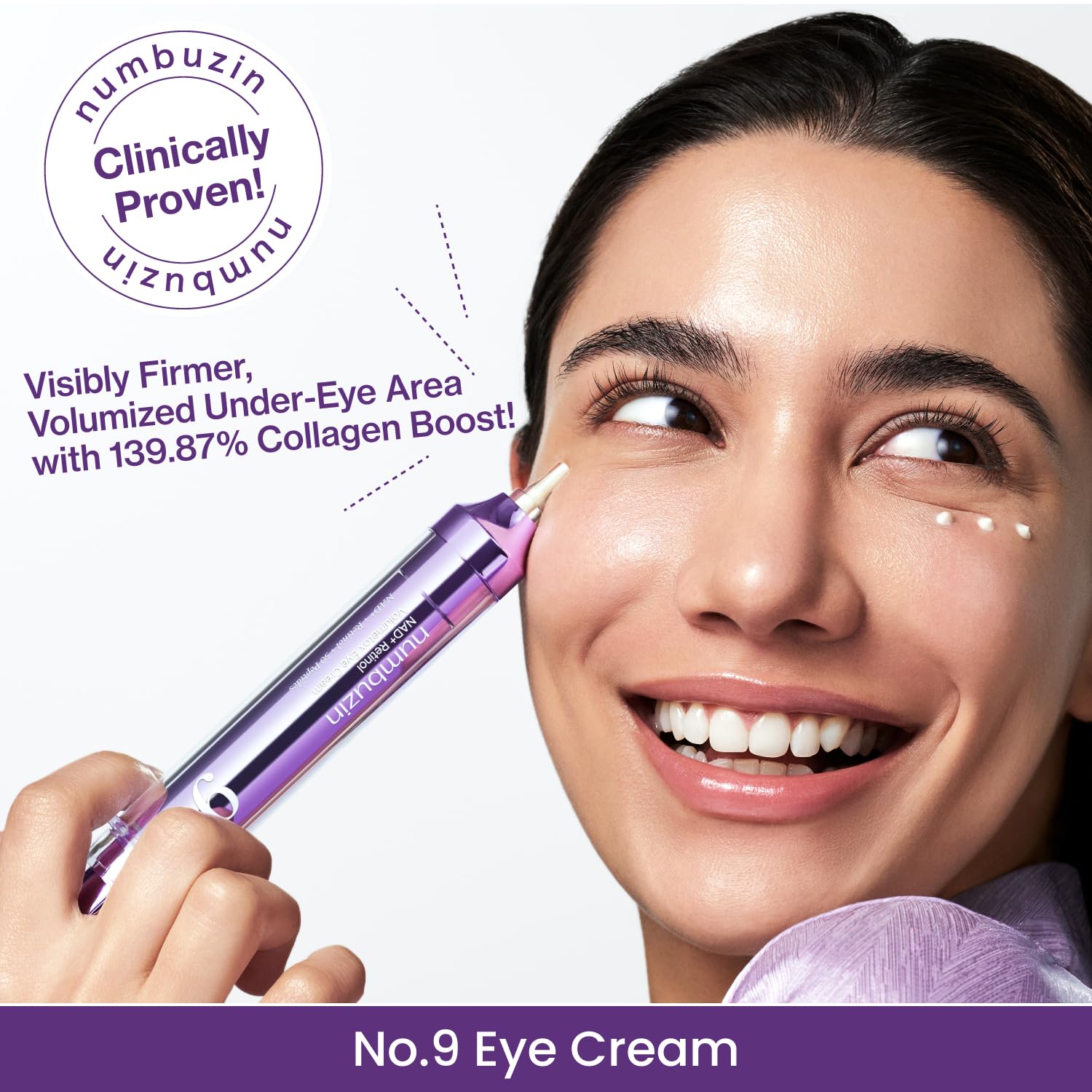 No.9 NAD+ Retinol Volumetox Eye Cream-Numbzin-HBYTALA