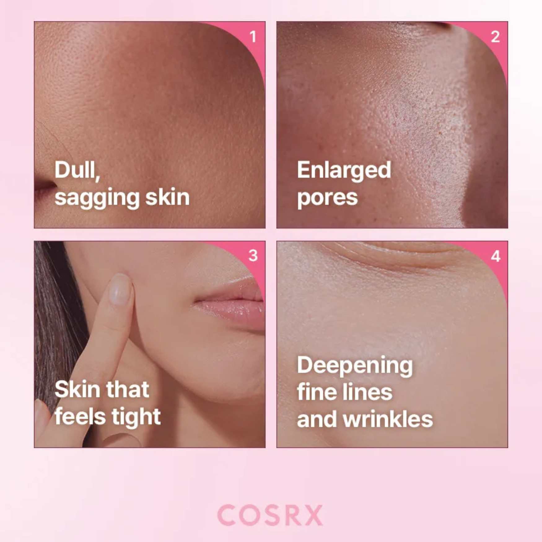 One Step Original Peptide Collagen Lifting Glow Pad-COSRX-HBYTALA