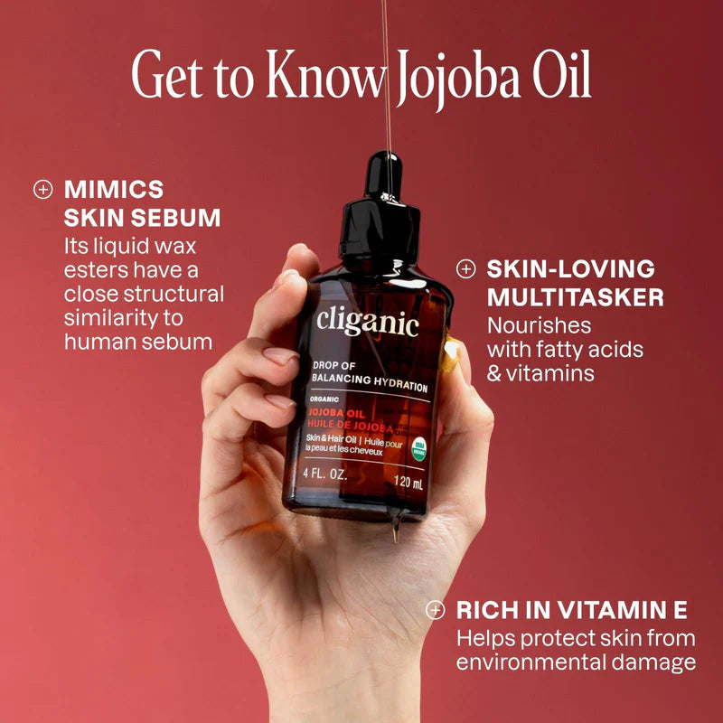 Organic Jojoba Oil-Cliganic-HBYTALA