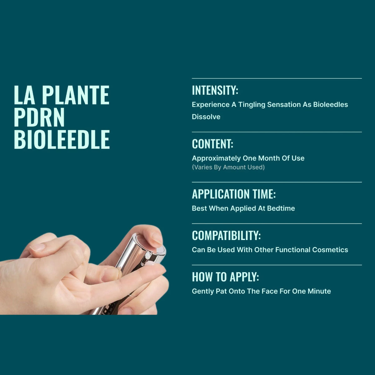 PDRN Bioleedle 100-LA PLANTE-HBYTALA