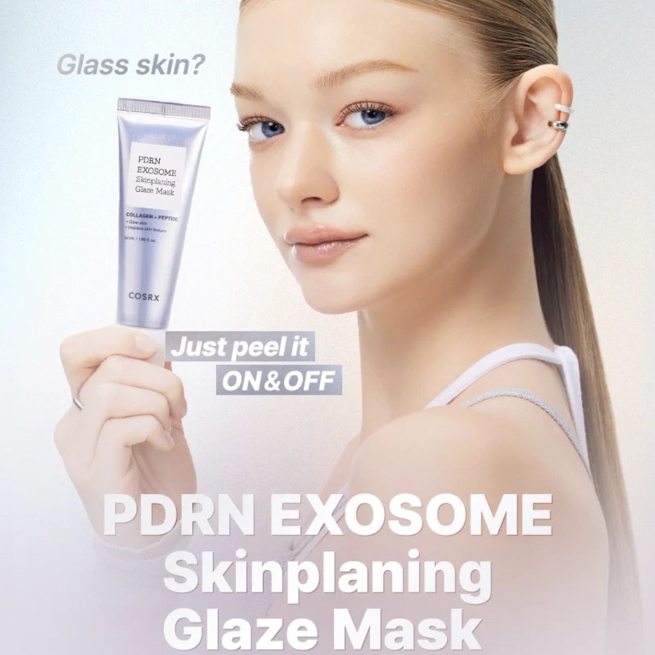 PDRN EXOSOME Skinplaning Glaze Mask-COSRX-HBYTALA