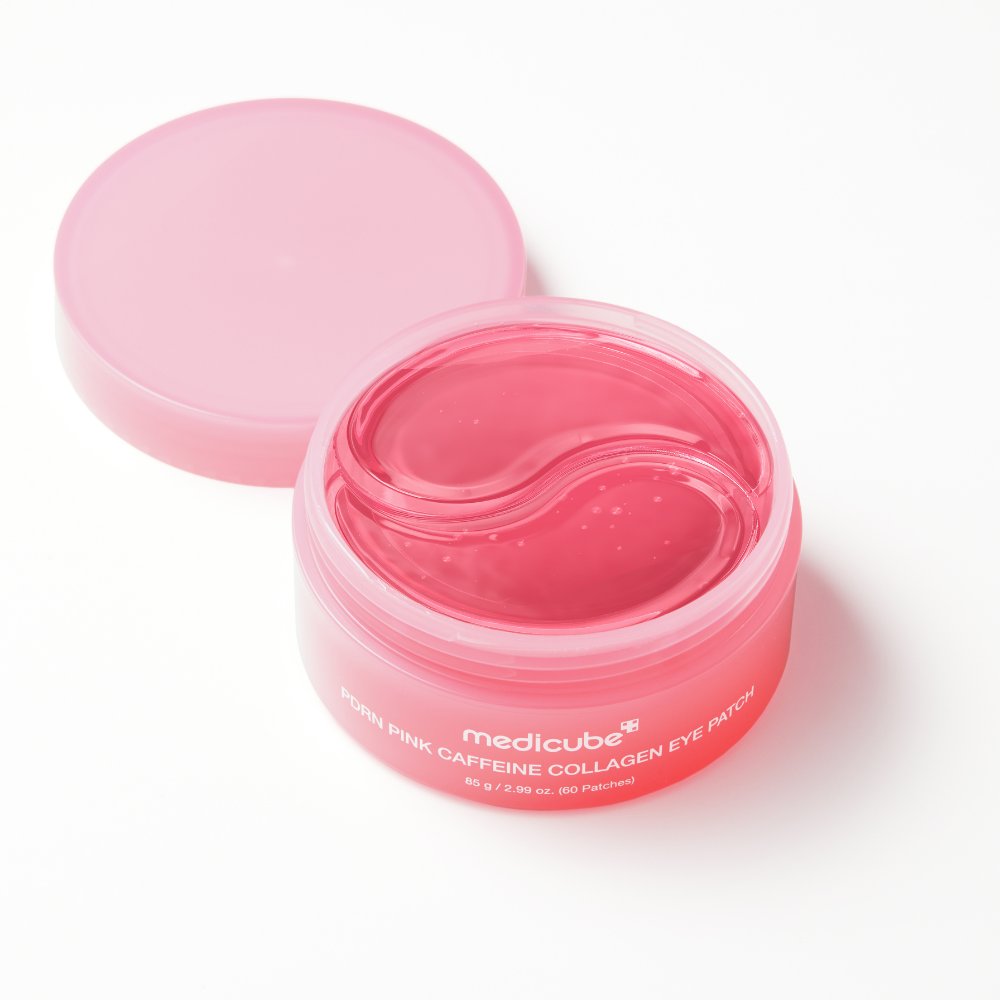 PDRN PINK CAFFEINE COLLAGEN EYE PATCH-MEDICUBE-HBYTALA