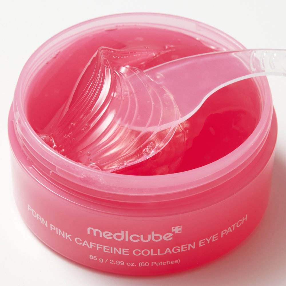 PDRN PINK CAFFEINE COLLAGEN EYE PATCH-MEDICUBE-HBYTALA