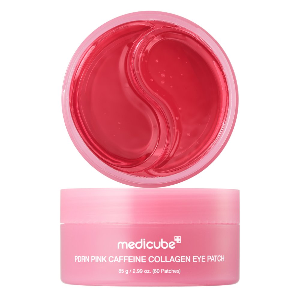 PDRN PINK CAFFEINE COLLAGEN EYE PATCH-MEDICUBE-HBYTALA
