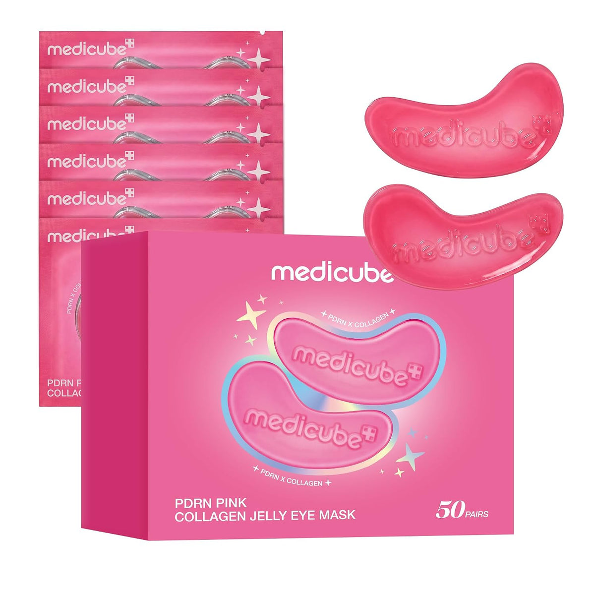 PDRN PINK COLLAGEN JELLY EYE MASK-MEDICUBE-HBYTALA