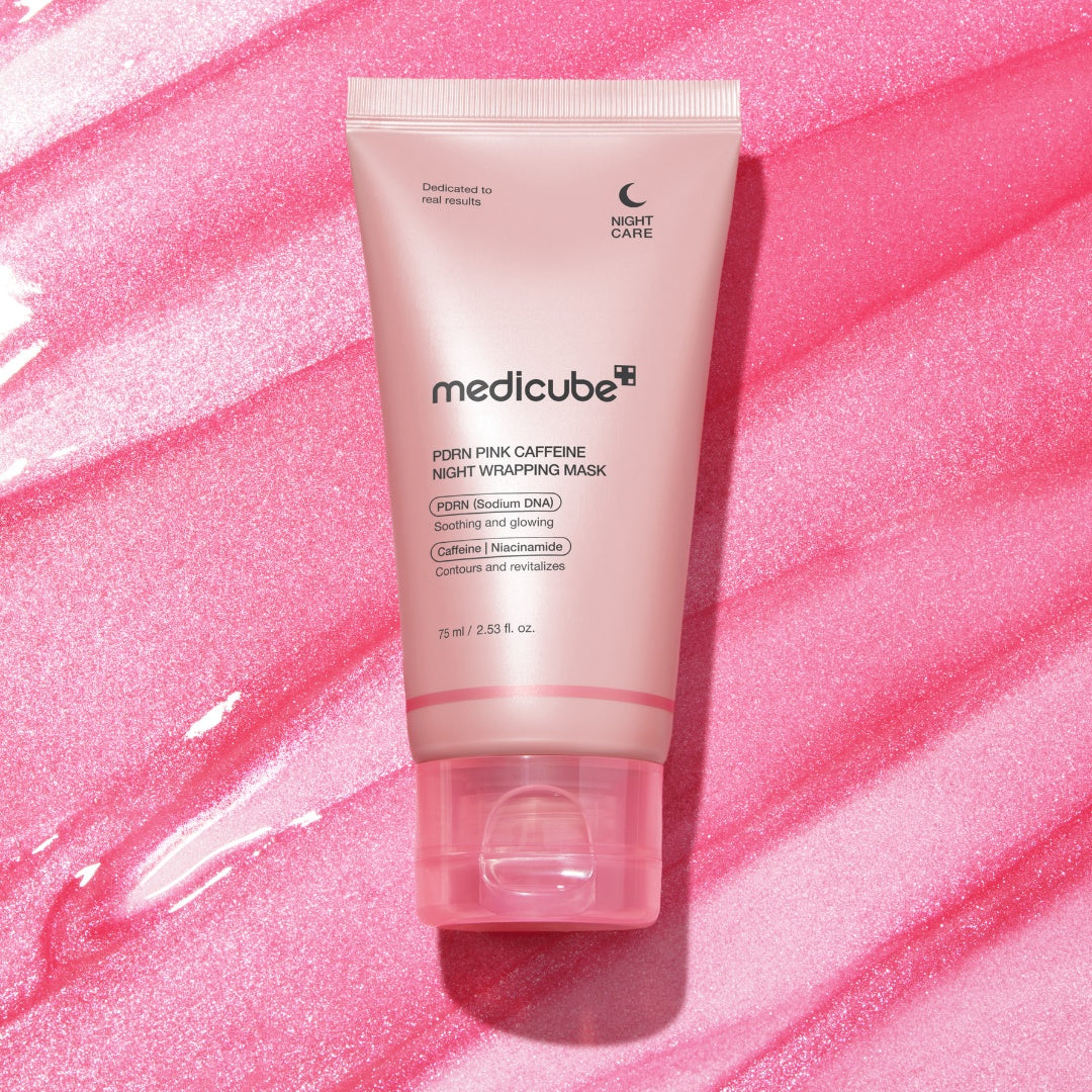 PDRN Pink Caffeine Night Wrapping Mask 75ML-MEDICUBE-HBYTALA