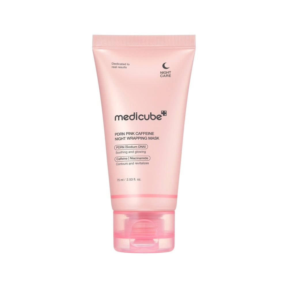 PDRN Pink Caffeine Night Wrapping Mask 75ML-MEDICUBE-HBYTALA