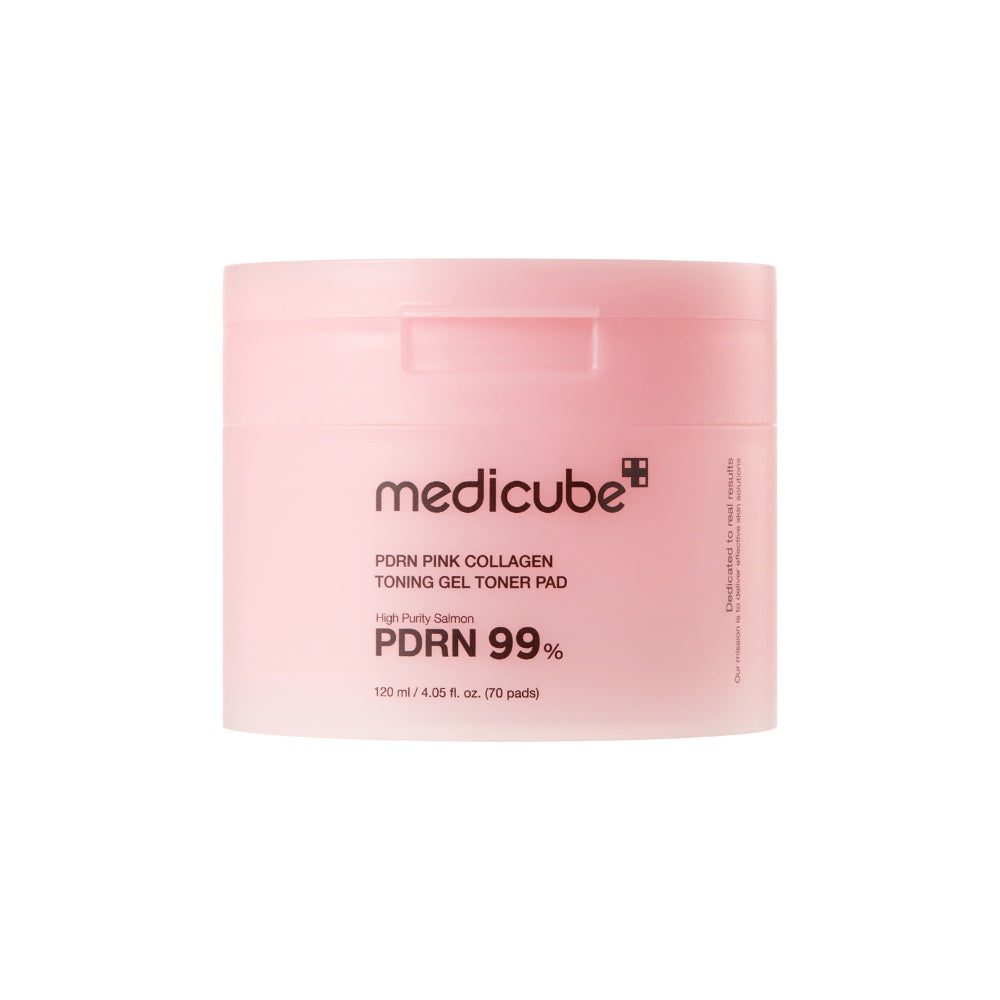 PDRN Pink Collagen Toning Gel Toner Pad-MEDICUBE-HBYTALA