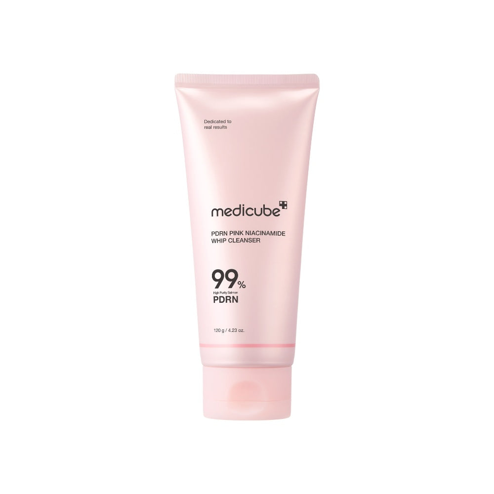 PDRN Pink Niacinamide Whip Cleanser 120G-MEDICUBE-HBYTALA