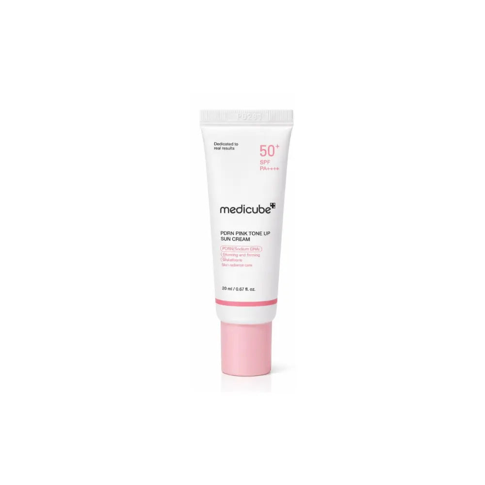 PDRN Pink Tone Up Sun Cream 20 ML [Miniature]-MEDICUBE-HBYTALA