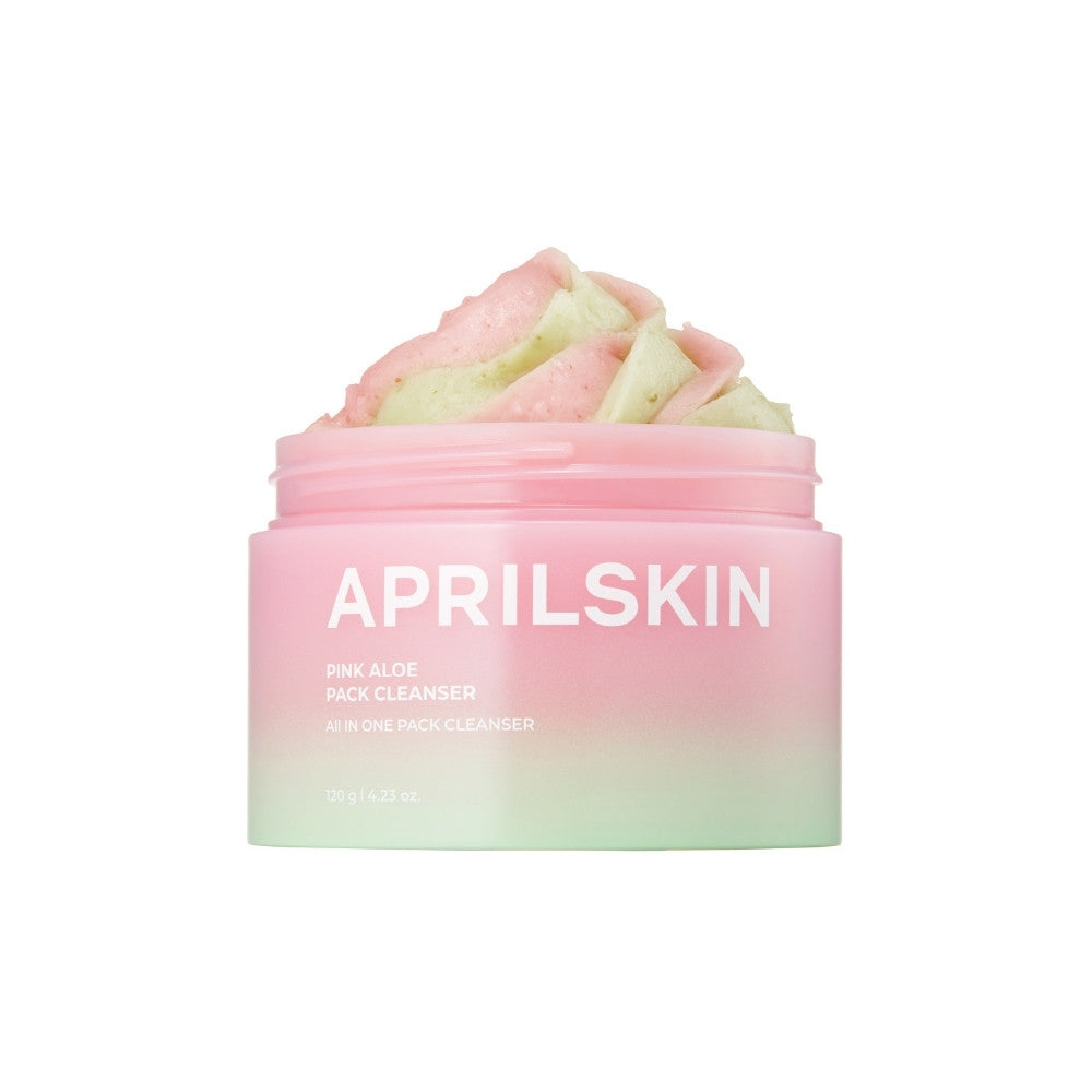 PINK ALOE PACK CLEANSER 120 G-APRILSKIN-HBYTALA