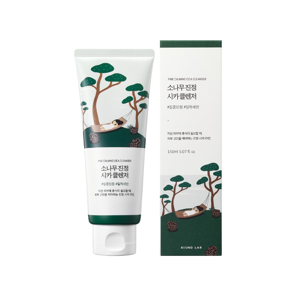 Pine Calming Cica Cleanser-ROUND LAB-HBYTALA