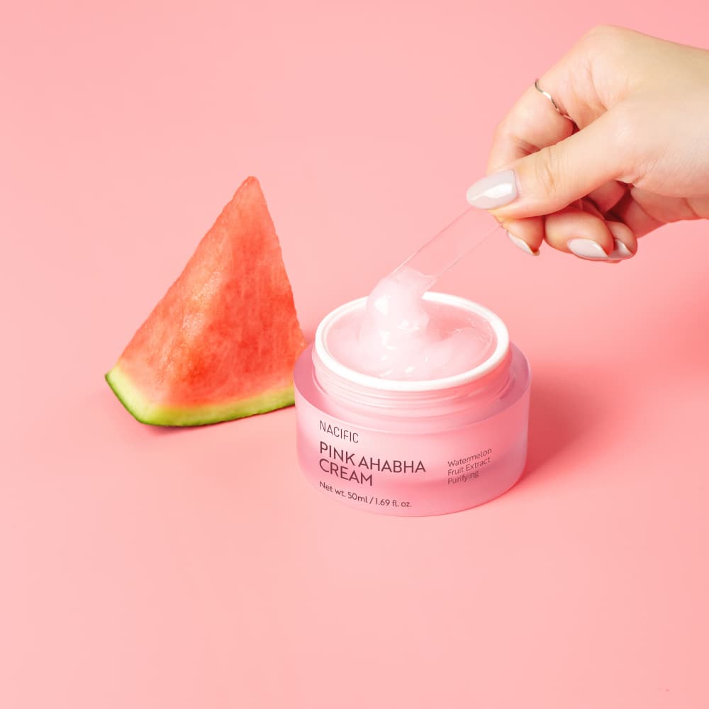Pink AHA BHA Cream 50ML-NACIFIC-HBYTALA
