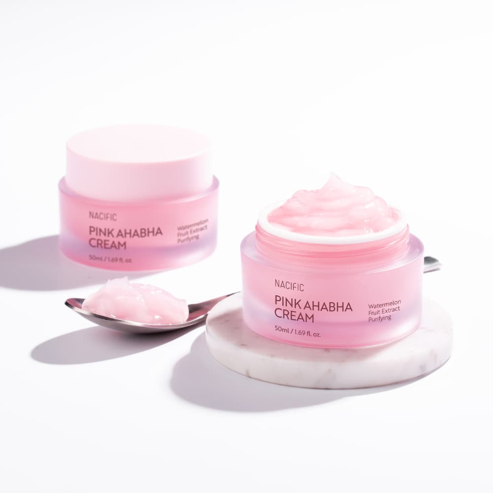 Pink AHA BHA Cream 50ML-NACIFIC-HBYTALA