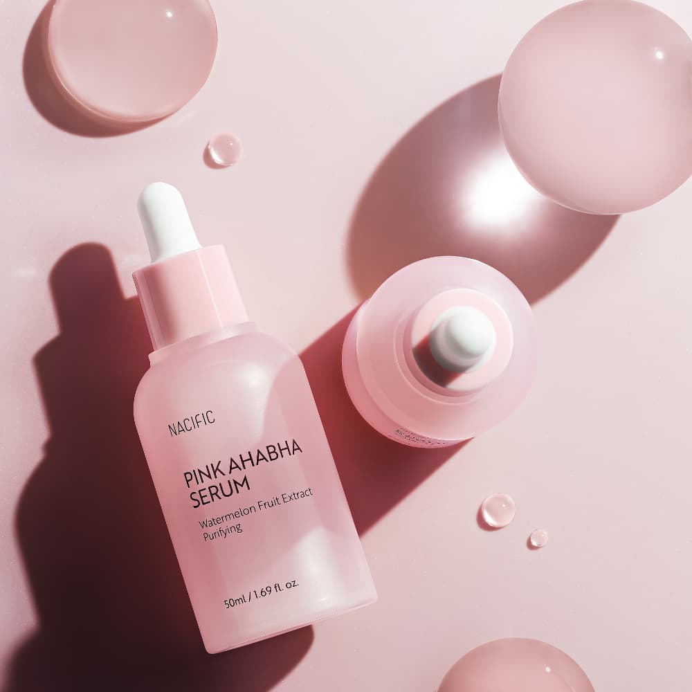 Pink AHA BHA Face Serum-NACIFIC-HBYTALA