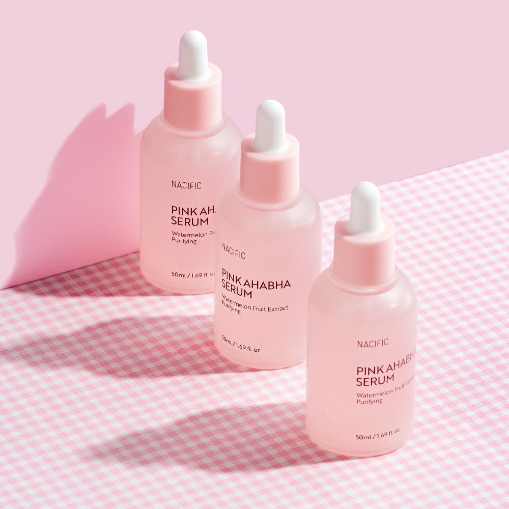 Pink AHA BHA Face Serum-NACIFIC-HBYTALA