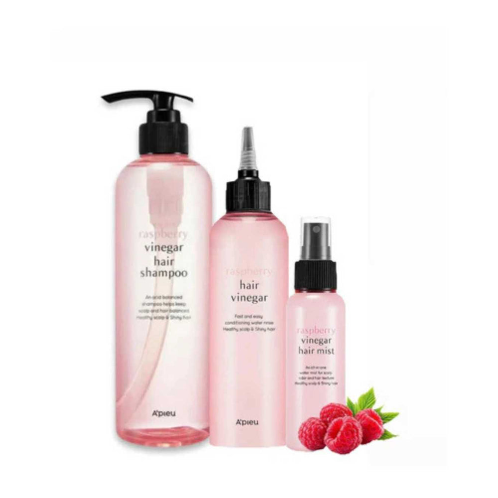 Raspberry Hair Essentials | Scalp & Hair Nourishment | Hbytala Lebanon