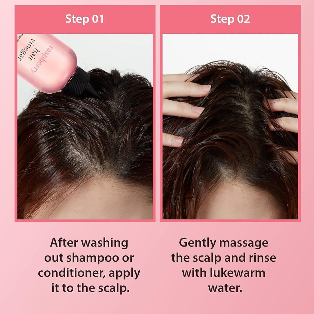 Raspberry Scalp Vinegar | hair scalp treatment | Hbytala Lebanon