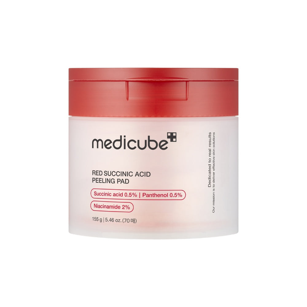 Red Succinic Peeling Pad-MEDICUBE-HBYTALA