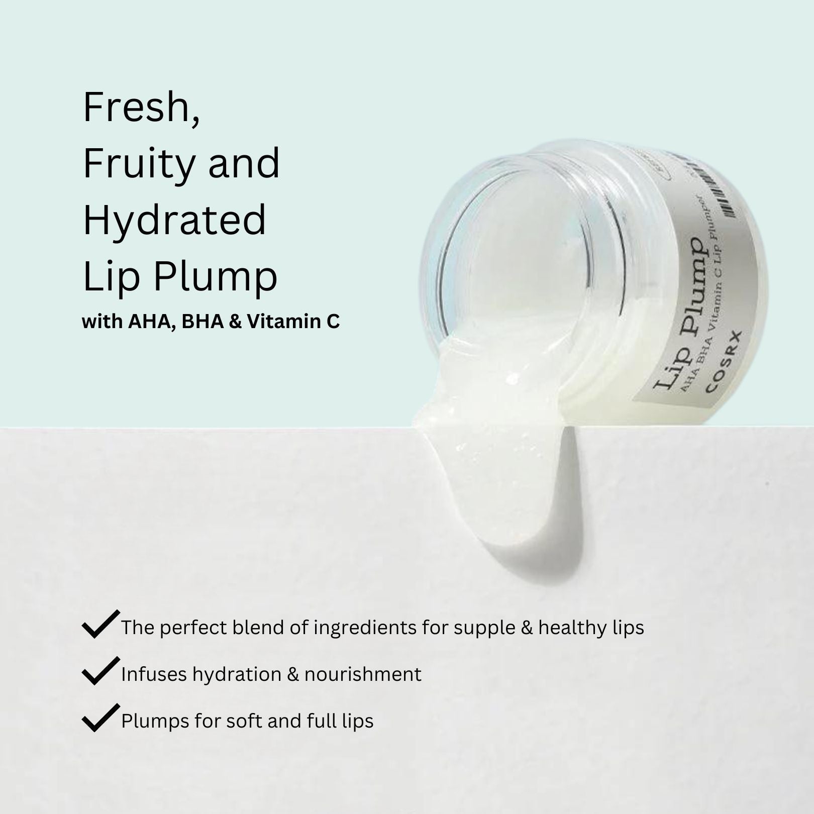 Refresh AHA BHA Vitamin C Lip Plumper-COSRX-HBYTALA